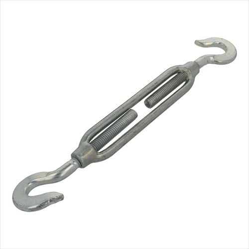 大サイズ 国産 ターンバックルとワイヤーまとめて DIY 大工 建設 材料 足場 ターンバックル ユニクロ 1/2 ［5個］ターンバックル |ネジ・ボルト