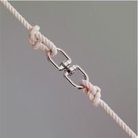 DCスナップ スイブル 16 ［5個］|吊・ロープ金具|吊・ロープ・チェーン金具