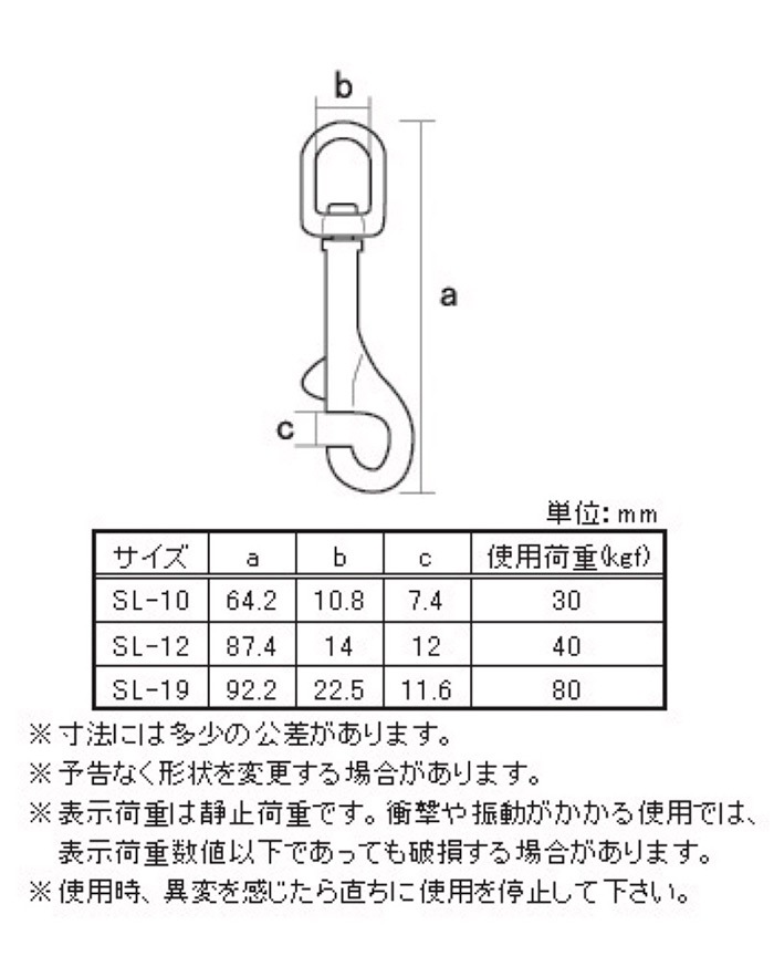 ステンレス スナップ O型 SL-12 ［3個］スナップ（ステンレス） |ネジ