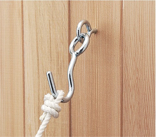 ハンモックフック NO.23 ［5個］ハンモック用金具 |ネジ・ボルト・DIY