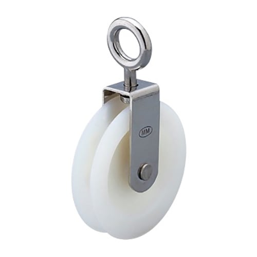 定価558,800円【新品未使用】ヒーリープロフェッショナル&コイル　2年保証付 ナイロン プーリー ダブル(W) ［1個］滑車 |ネジ・ボルト・DIY金具の