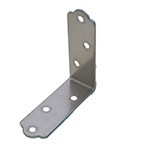 ステンレス 金折  中 ［10個 (2個×5セット)］|隅金・棚受け|DIY