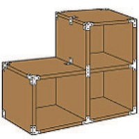 幅広金折 黒 4.5×60×120 ［5個］|隅金・棚受け|DIY