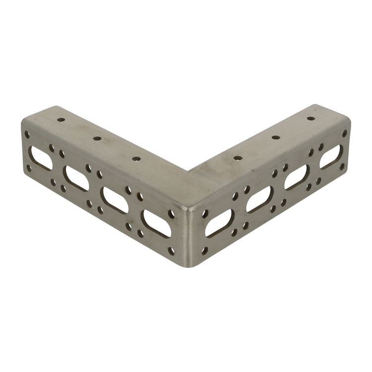 パワーアンクル４個 ステンレス 多孔式アングル 150×150 ［2個］隅金 |ネジ・ボルト・DIY