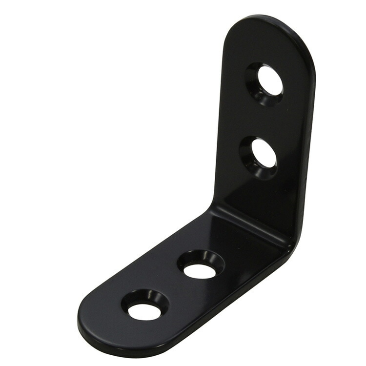 補助金具 黒 KL-1 ［1個］補助金具 |ネジ・ボルト・DIY金具の YHT NET