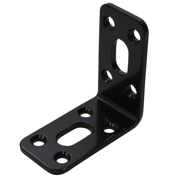 補助金具 黒 KL-9 ［1個］補助金具 |ネジ・ボルト・DIY金具の YHT NET