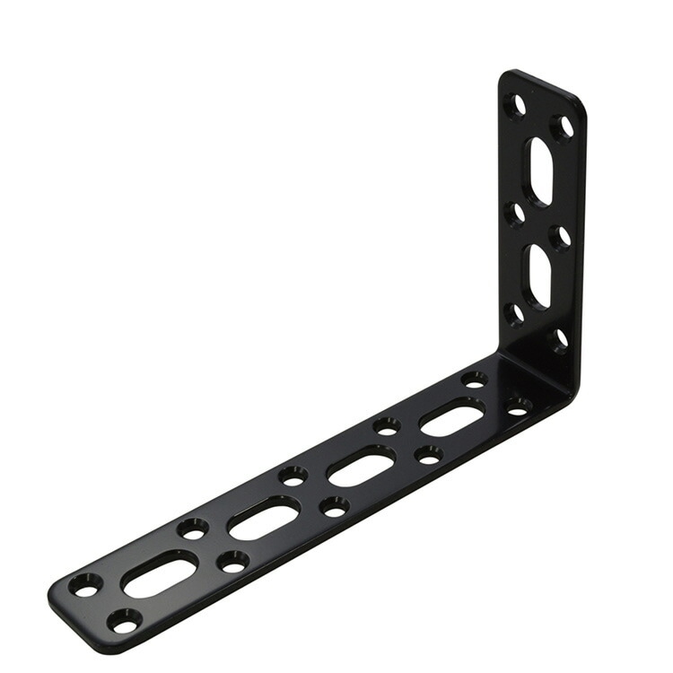 補助金具 黒 KL-12 ［1個］補助金具 |ネジ・ボルト・DIY金具の