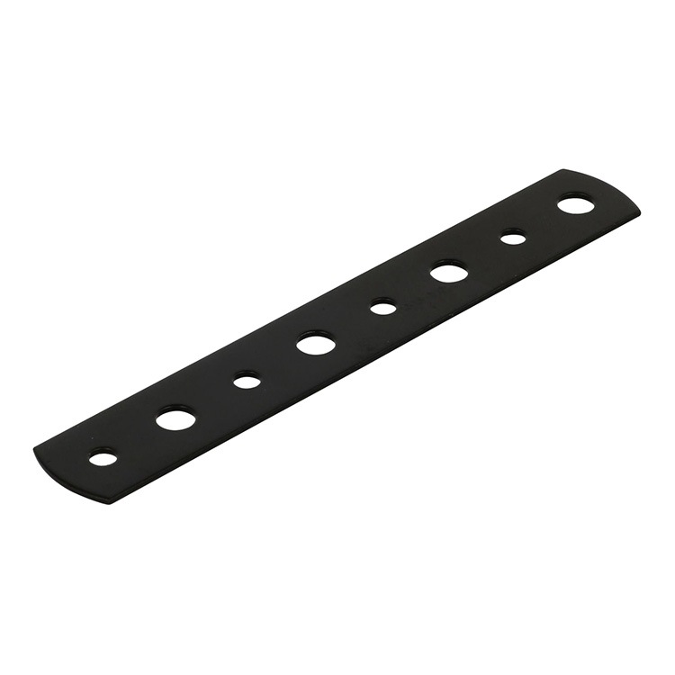 曲板 黒(千鳥) 100mm ［10個］補助金具 |ネジ・ボルト・DIY金具