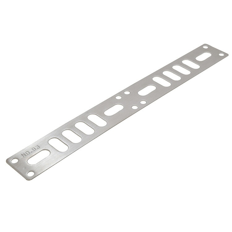 ステンレス 曲板 No.93 ［5個］補助金具 |ネジ・ボルト・DIY金具の YHT