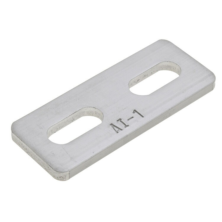 アルミステー20 50mm AI-1 ［5個］補助金具 |ネジ・ボルト・DIY金具の