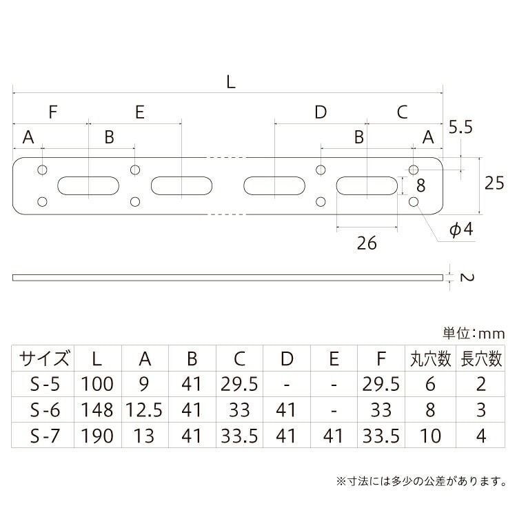 ステンレス ステー S-6 ［1個］補助金具 |ネジ・ボルト・DIY金具の YHT