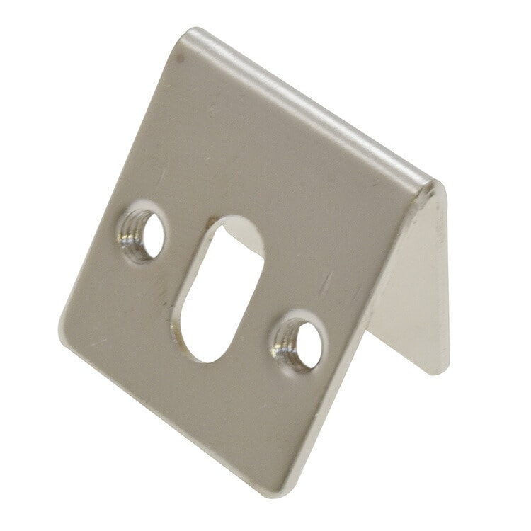 ミニ金具 ニッケル KS-1T ［10個］補助金具 |ネジ・ボルト・DIY金具の