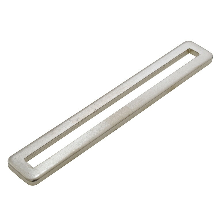 ミニ金具 ニッケル HK-10 ［10個］補助金具 |ネジ・ボルト・DIY金具の