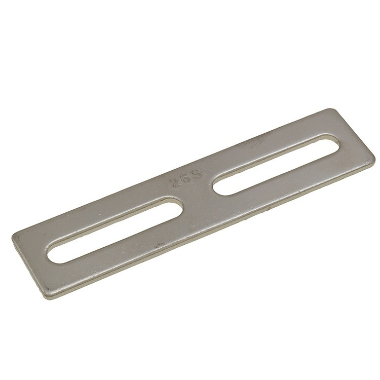 ユニ金具 ニッケル UN-26S ［10個］補助金具 |ネジ・ボルト・DIY金具の