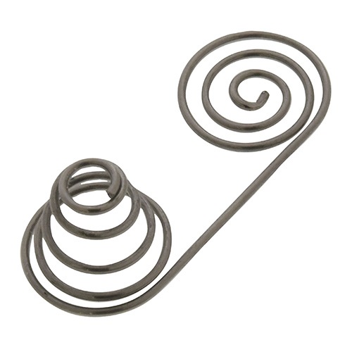 電池バネ 両極単3用 0.55 コイル(+極) ［2個］ #ばね電池ばね |ネジ