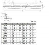 マルチアングル 4.5 50×900 ［5本］|マルチアングル|アングル（電材）