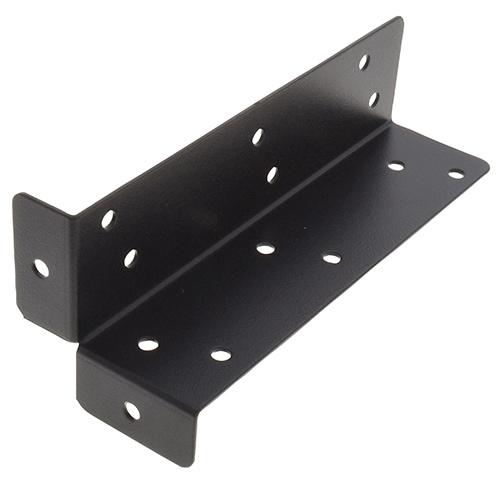 SELECTS 補助金具 2×4材用らくらく取付L バイ6用 マットブラック