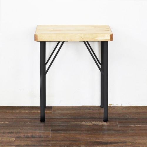Ironna 丸脚金具 黒 370 取付用ねじ付属 ［4個］ #鉄脚 アイアン脚