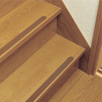 階段すべり止めテープ ハーフ 5173 ［14個］|滑り止め・移動補助|バリアフリー・室内安全
