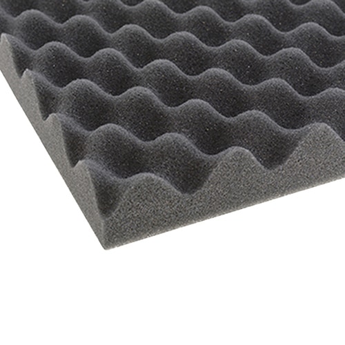 凹凸クッション30小波 200×200 ［2個］スポンジ・吸音材（大判） |ネジ