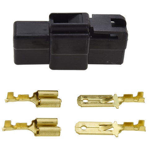 コネクター2極ロック付 Y330 ［1個］端子・コネクタ |ネジ・ボルト