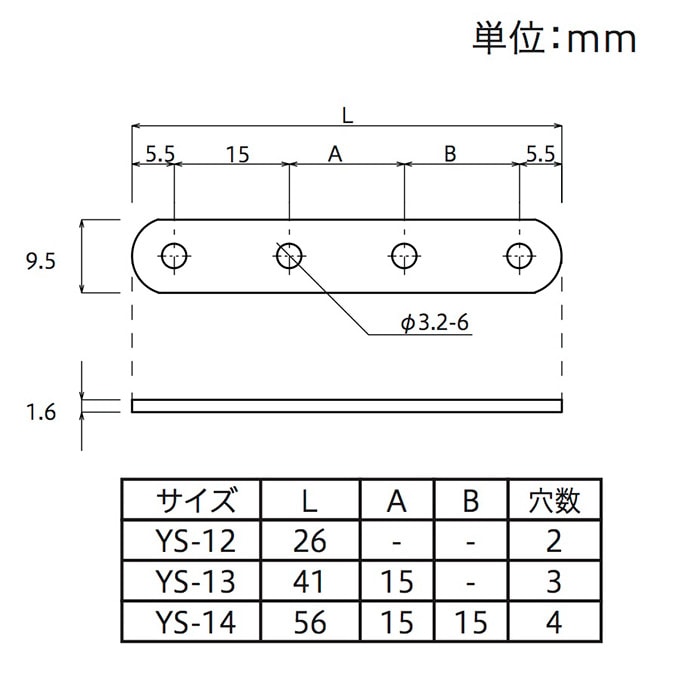 KV ステンミニステー 金具 MS13 9.5X41mm (500個箱売) ミニステー