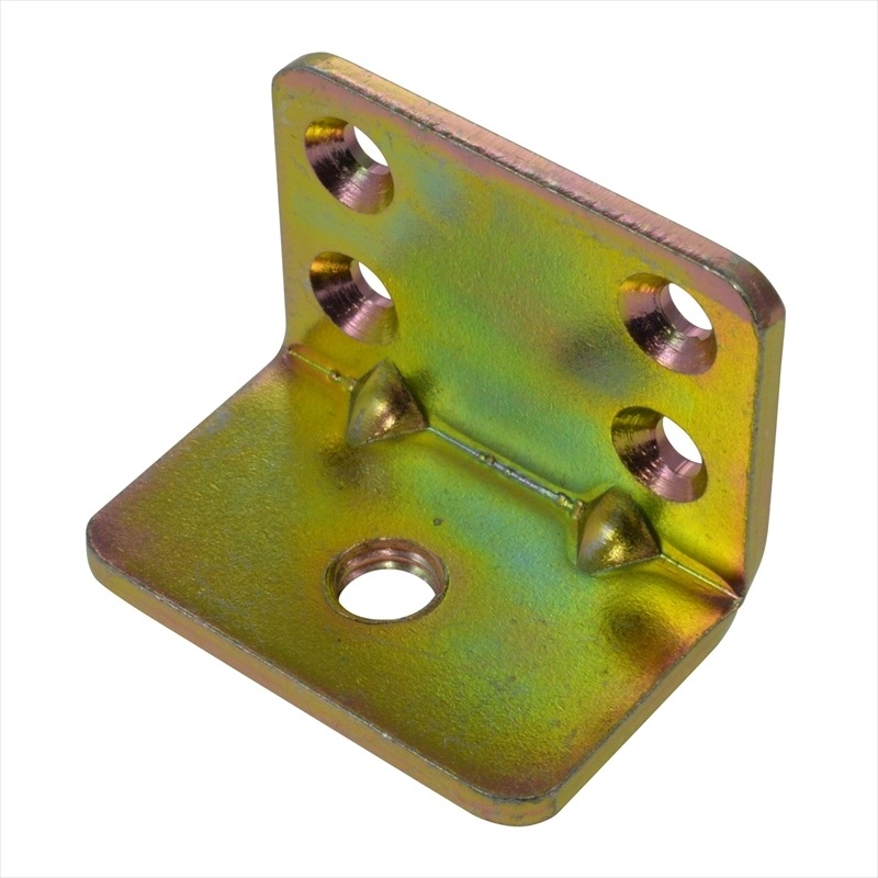 アジャスター受け金具 L型 小 ［8個］アジャスターボルト |ネジ