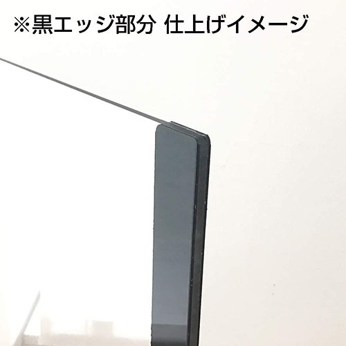 山口)下松市より　【未使用品】 河淳 チェックテーブル613B BC259 アクリル黒天板 3段引出し 幅46.5×奥行60×高さ100.5cm ③   BIZJE21H チェックテーブル603 | カワジュン リテールソリューション事業部【公式】