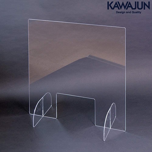 KJ アクリルパーテーション アクリル板 受付窓口用 クリア