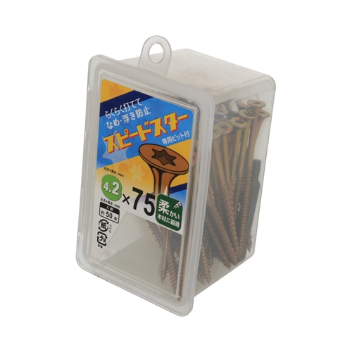 なびすコページ コンクリートビスなべ コンクリート 5×32 9本入 | ねじ・くぎ・針金