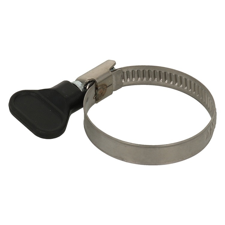 ホースバンドつまみ黒 30-45 ［5個］2024DIYショー |ネジ・ボルト・DIY