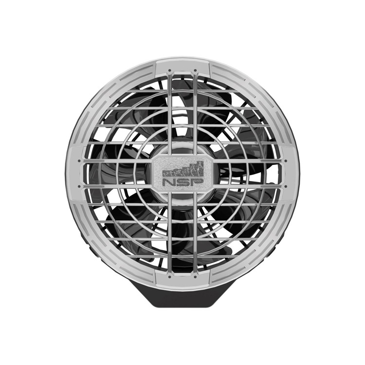 NSP NZ-FA12 Nクールウェア ファン (2個入) 12V カラー シルバー