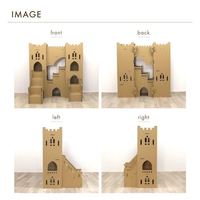 KM ツインキャッスル-キャットタワー KM-AW-022-01 【1個】paper new