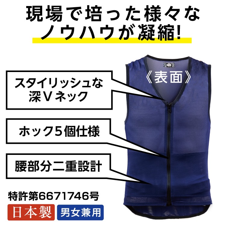 アシストベスト Taschel タスケル 【サイズ3L】 ネイビー アトリエケー