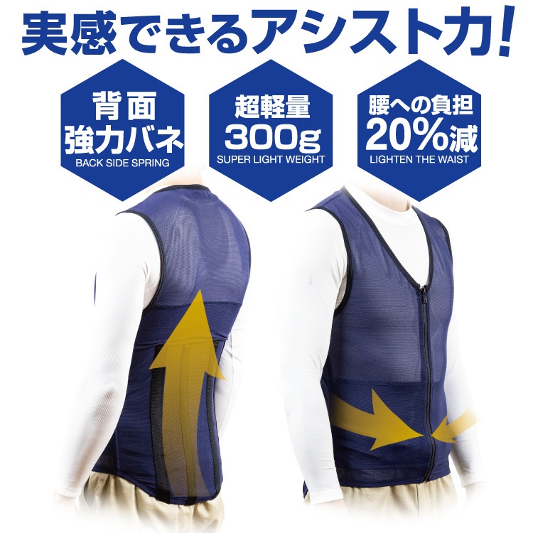 腰アシストジャケット Sサイズ