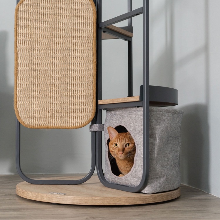 取り寄せ MYZOO マイズー LOOP TOWER 猫ベッド ループ タワー カラー