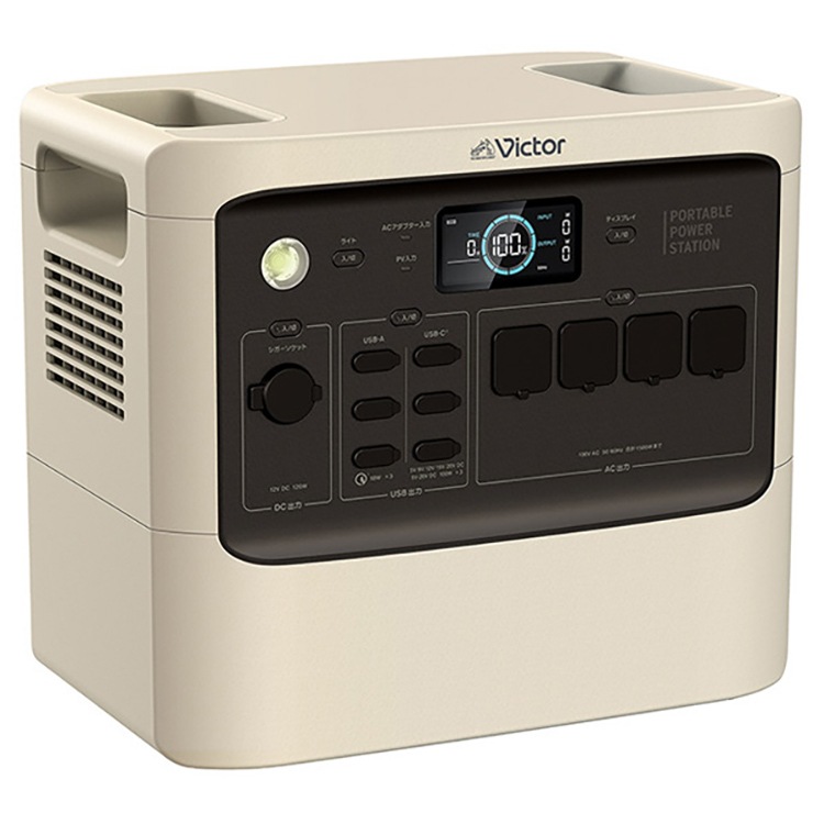 JVC ポータブル電源 Victor BN-RF1500 JVCケンウッド 型番 BN-RF1500