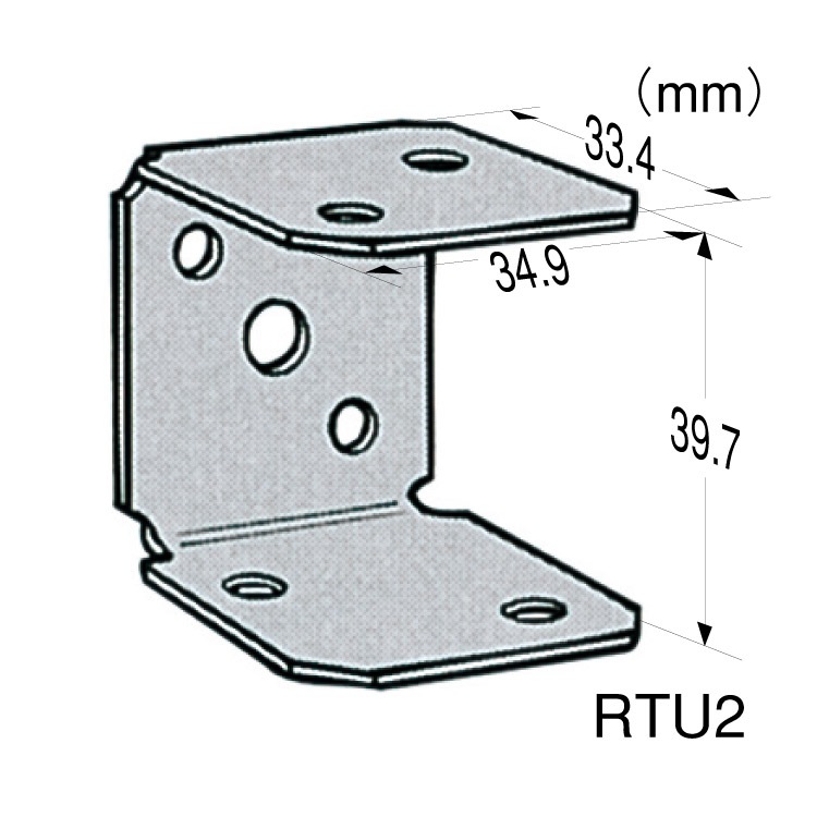 いんじりそたページ SIMPSON リジットタイ RTU2 (棚・枠用) ［20個］ #DIY
