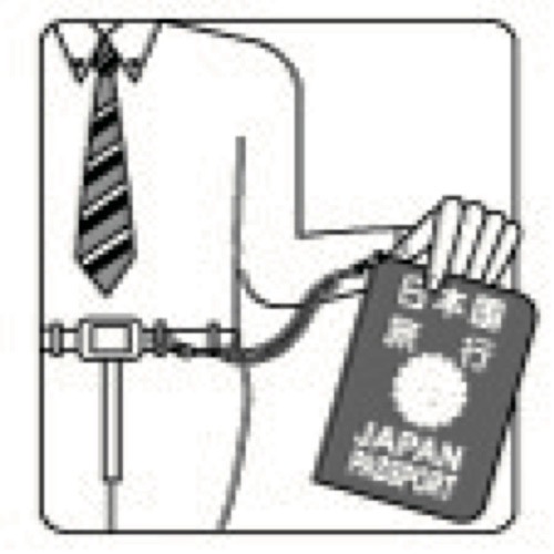 カールコード スモーク ［1個］鍵・簡易錠・防犯 |ネジ・ボルト・DIY