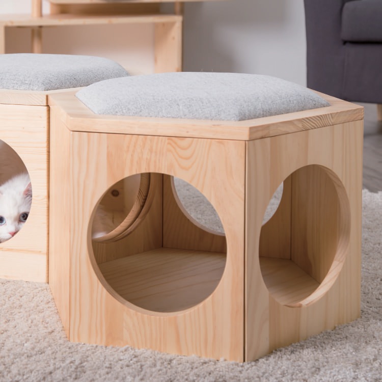 myzoo 六角ハウスチェアセット マイズー　キャットウォーク　ローテーブル　猫 楽天市場】【楽天大感謝祭ポイント5倍】MYZOO マイズー 六角ハウス
