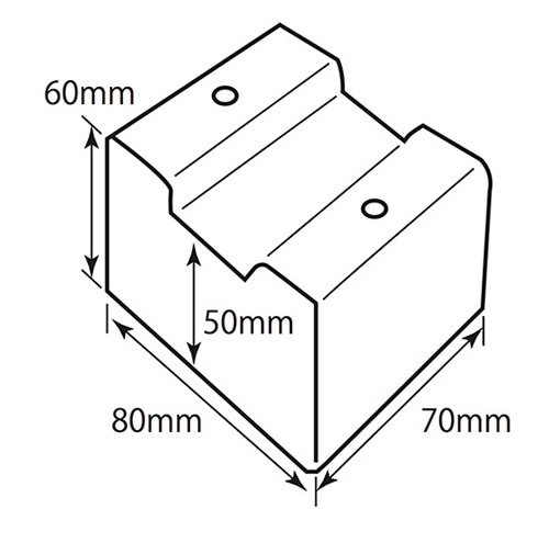 樹脂サイコロ枠 5-6-7-8 ［5個］Z・構造用金物 |ネジ・ボルト・DIY