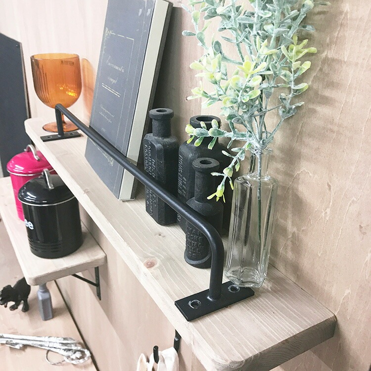タオルハンガー 770mm ［2個］インテリア家具用金具 |ネジ・ボルト