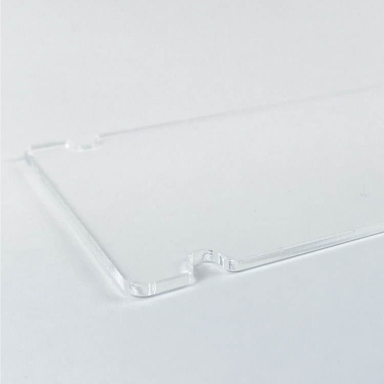 有孔 Bookスタンド用 落下防止プレート透明 2mm【板のみ】有孔ボード