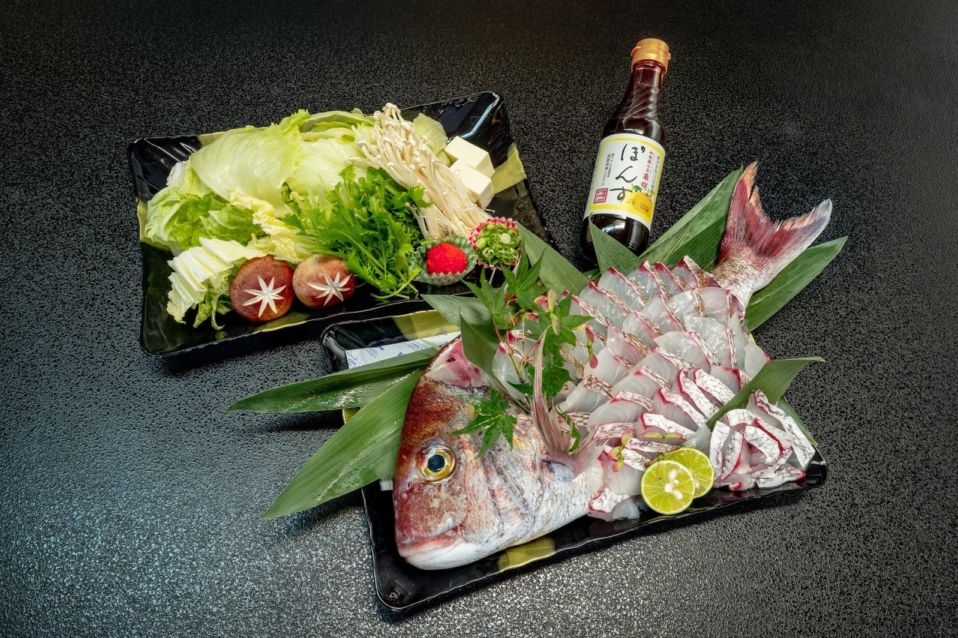 天然鳴門鯛「鯛しゃぶ」（1匹）