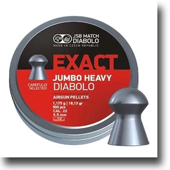 EXACT　ジャンボヘビー　5.5mm弾　500発入
