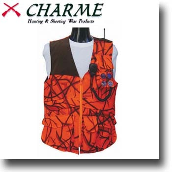 トランシーバーベスト　タイプ６　Ｈ－１３００　蛍光カモ柄