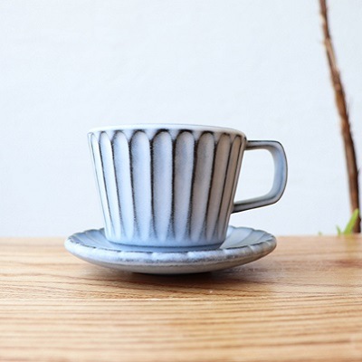 萩焼コーヒーカップ1 萩焼 コーヒーカップ、ソーサー - メルカリ