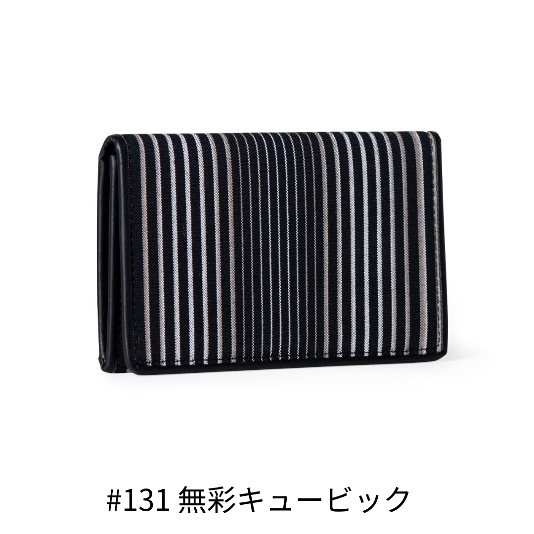 【送料込】小倉 縞縞　カード名刺入れ