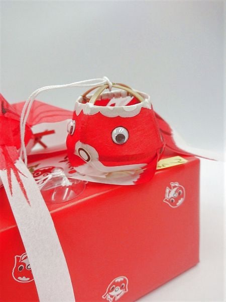 金魚ちょうちん詰合せっと“琴”(小+吸盤付・目動)