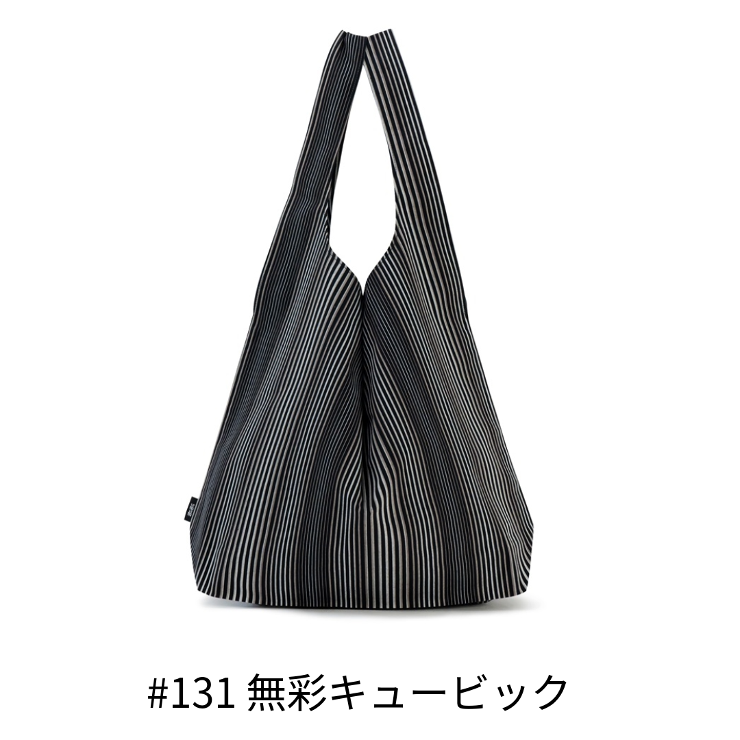 【送料込】小倉 縞縞　シンプルショルダーバッグM